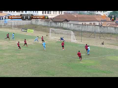 NKORANZA WARRIORS 2 - 0 B.A UNITED- 2022/23 ACCESS BANK DIVISION ONE LEAGUE HIGHLIGHT
