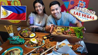 CRAZY Filipino Fusion Kamayan FEAST 🇵🇭 In LAS VEGAS!