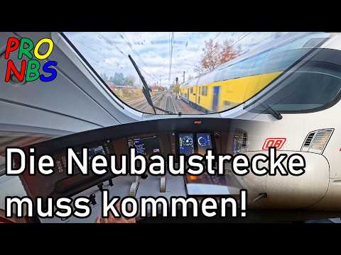 The existing H–HH line is overloaded! | ICE 1672 Uelzen–Lüneburg | ICE-T cab ride