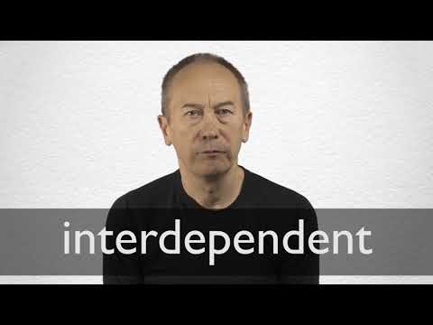 How to pronounce INTERDEPENDENT in British English