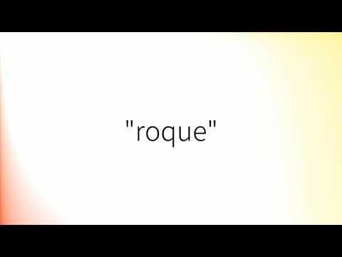 Como pronunciar 'Roque' en español