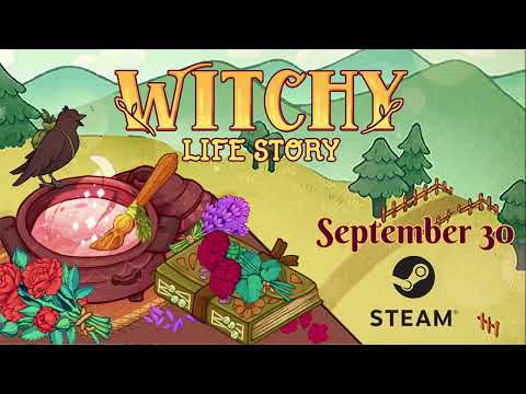 Witchy Life Story Release Date Announcement Trailer thumbnail