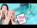 Ivy is SCARED to swim!!! Let's learn swim safety!
