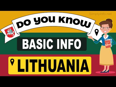 Do You Know Lithuania Basic Information | World Countries Information #103 - GK & Quizzes