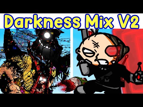 Friday Night Funkin': Darkness Takeover NEW Aftermath B-Side & Twinkle V2 [FNF Mod/Pibby Family]