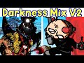 Friday Night Funkin Darkness Takeover NEW Aftermath B Side Twinkle V2 FNF Mod Pibby Family
