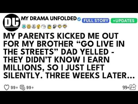 "Go Live In The Streets" — Parents Kicked Me Out To Give My Room To My Bro — So I Bought The House
