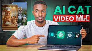 Tiktok ላይ ብዙ ገንዘብ  ልትሰሩበት የምትችሉበት መንገድ | Can You Make AI CAT Videos For FREE?