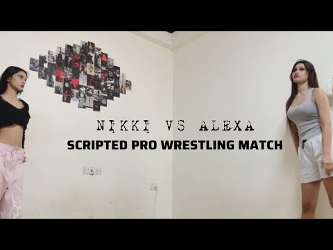Nikki bella vs Alexa bliss | karishma wrestles | wrestling clash