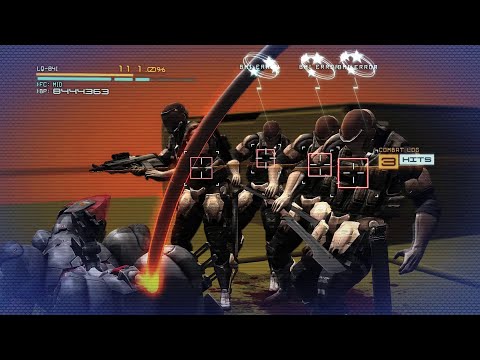 Quad Zandatsu with one cut (Bladewolf Edition) | Metal Gear Rising