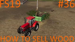 Farming Simulator 2019 | HOW TO SELL WOOD | Ravenport | Episode 36