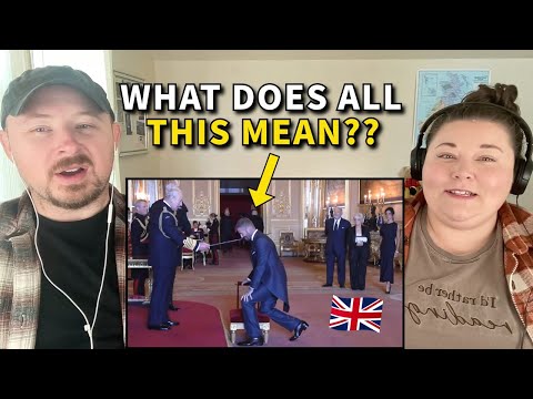 Americans React: David Beckham Gets Knighted - His Face Says It All!