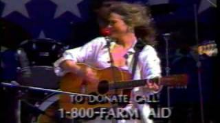 JUDY COLLINS - &quot;Someday Soon&quot; Farm Aid Concert 1986