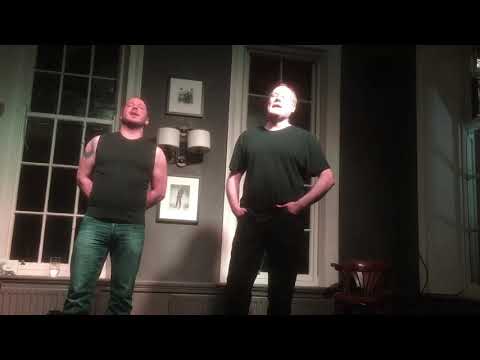 Damien Barber and Mike Wilson at The Bridge - Drinking Song (Dave Dodds)
