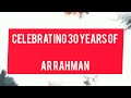 AR RAHMAN LIVE IN CONCERT CHENNAI 2023 30 YEARS OF AR RAHMAN