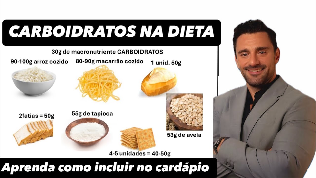 Carbohydrates in the diet: learn how to include them in your menu