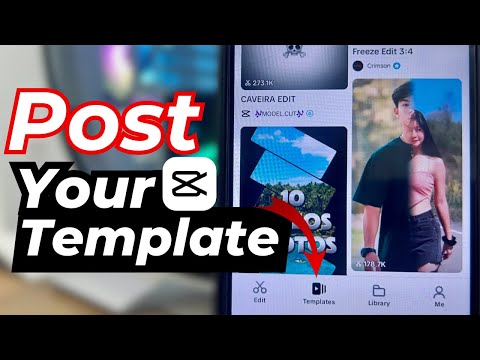 How to Post Your Template on Capcut