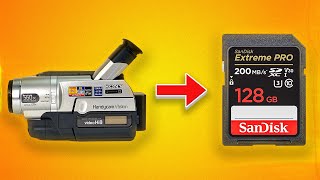 How to Record Directly to SD Card with OLD Hi8 Cameras...