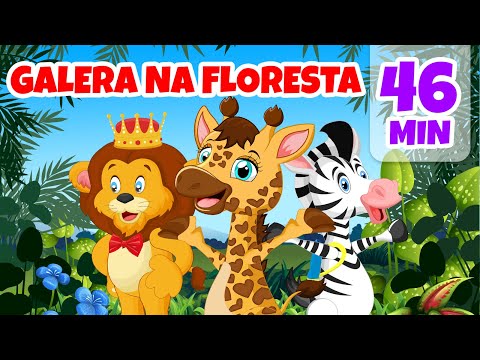 Galera na Floresta - Giramille 46 min | Desenho Animado Musical