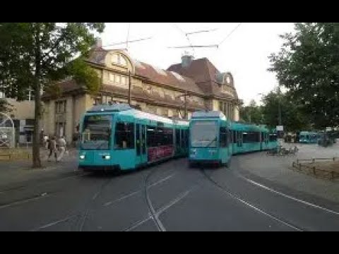 Trainspotting in Frankfurt Süd (Tram & Bus)