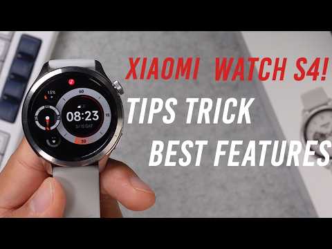 Xiaomi Watch S4 BEST TIPS, TRICKS And FEATURES! (review)