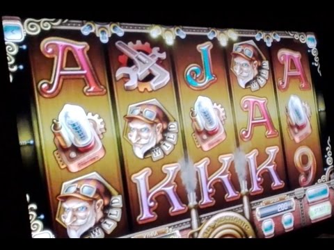 Live play on Mad Mechanic slot machine HIGH LIMIT - BIG WIN!!! (with 4000,- double-up gamble pick!)