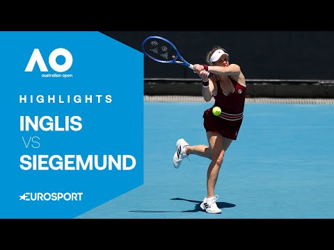 Maddison Inglis - Laura Siegemund | Highlights deutsch | 2. Runde | Australian Open 2026 | Tennis