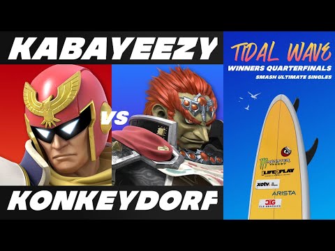Kabayeezy vs KonkeyDorf - Smash Ultimate Singles Winners Quarterfinals Tidal Wave -- Captain Falcon