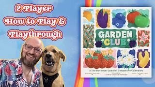 Garden Club Board Game Teach and Playthrough
