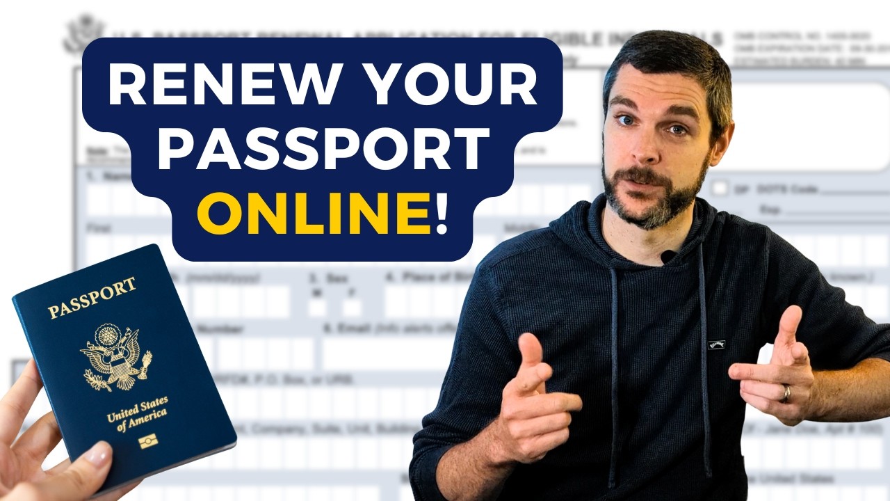 How to Renew Your U.S. Passport ONLINE in 2026 — Step-by-Step Guide (DS-82)