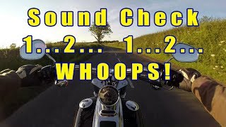 How not to use a Sena, a murdered teddy bear, my incompetence.