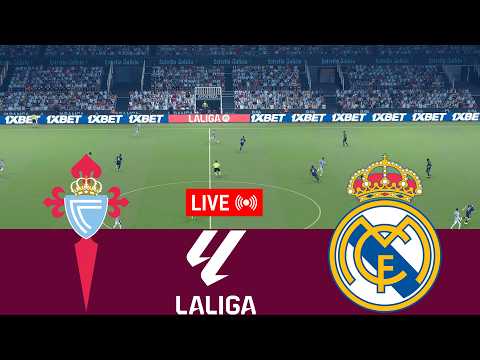 [LIVE] Celta Vigo vs Real Madrid La Liga 25/26 Full Match - Video Game Simulation