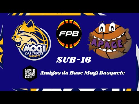 FPB 2024 - SUB16 - MOGI BASQUETE X APAGEBASK - 10/04/2024