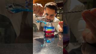 🔥Rainbow cocktail 😱#shorts #cocktail #drink #rainbow