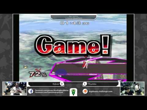 Mass Madness 17 SSBM - Kalvar (Marth) vs. Thumbs (Peach) - Melee LQF