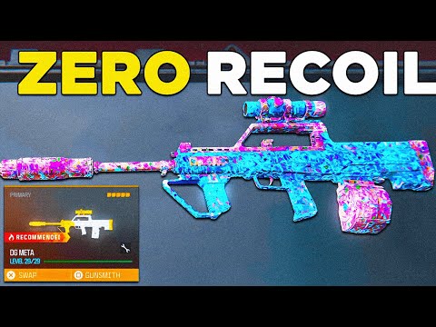 this LMG has NO RECOIL in WARZONE... (Best DG-58 LSW Class Setup)