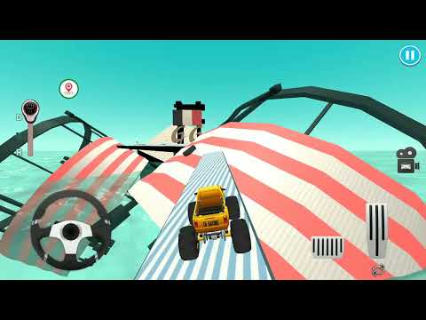 Monster Trucks Parkour Game