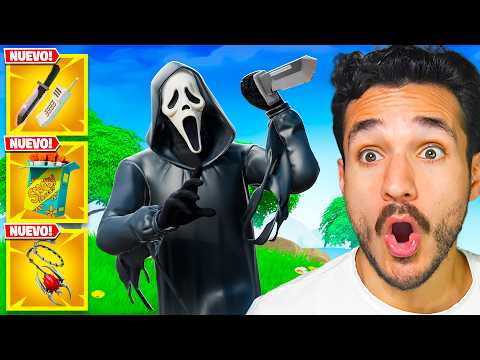 Jugué la Actualización de HALLOWEEN en Fortnite!