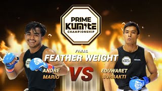 Download lagu Final Featherweight: Andre Mario VS Eduwaret Surbakti mp3