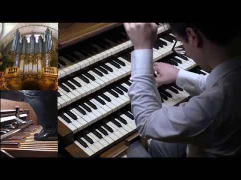 David Cassan à l'orgue de la Basilique Notre-Dame-des-Victoires Paris II - Concerto improvisé