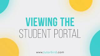 Viewing the Student Portal