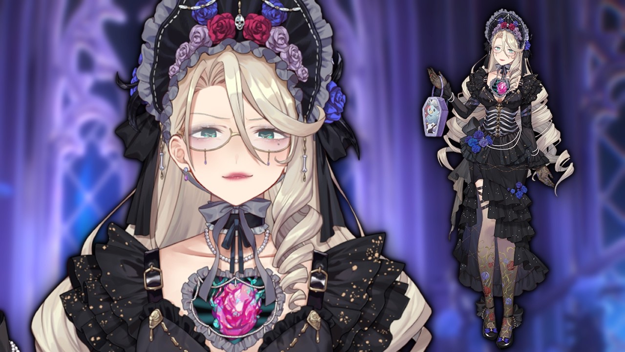 ⚰️NECROMANCER⚰️ Aia Amare Live2D Showcase 【NIJISANJI EN | Aia Amare 】