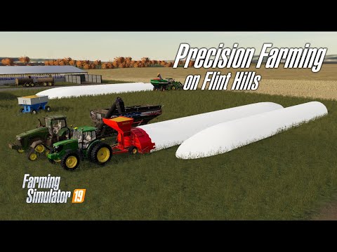 Bagging our excess corn! Harvest continues on Flint Hills with Precision Farming - EP31