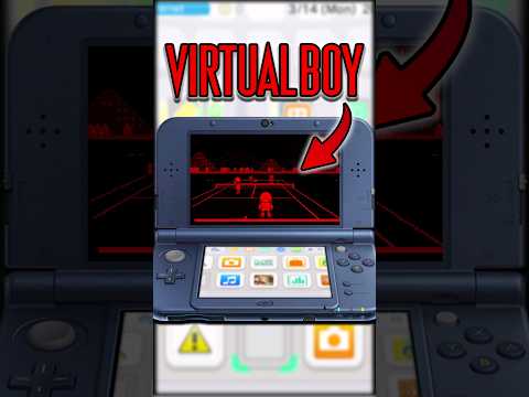 Virtual Boy games on the 3DS! #nintendo #nintendo3ds #retrogaming