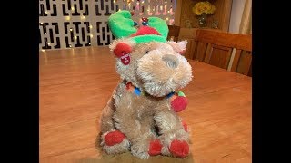 Cuddle Barn Christmas Moose Wonderful