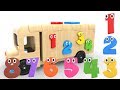 Learn Numbers With Wooden Truck Toy Numbers Videos Collection For Children