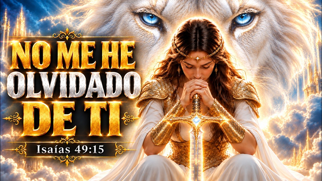 NO ME HE OLVIDADO DE TI🔥 | TUS LAGRIMAS NO FUERON ENVANO ⚔️ Adoración Hebrea - ISAIAS 49:15