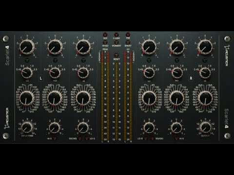 Equalisers | Acustica Audio Scarlet 4