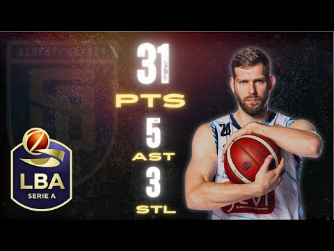 Michal Sokolowski 30 PTS vs Scafati Basket || LegaBasket Serie A Italy 09.28.2024.