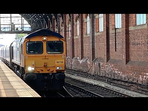 66728 passes Darlington - 4N80 Doncaster Down Decoy to North Blyth
